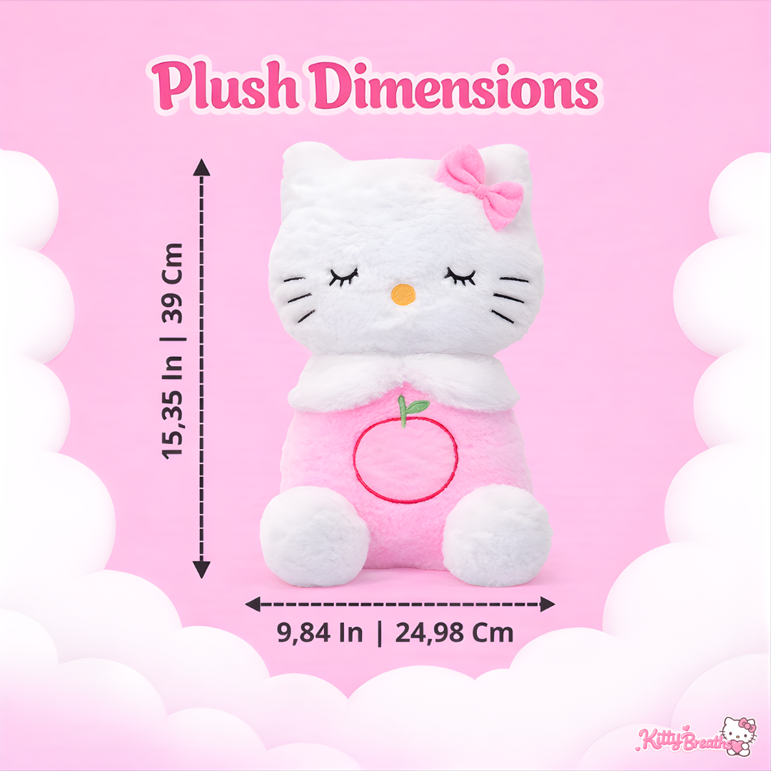 Breathing Kitty Plush for Anxiety