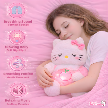 Breathing Kitty Plush for Anxiety