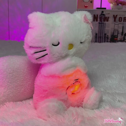 Breathing Kitty Plush for Anxiety