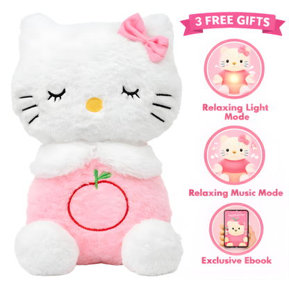 Breathing Kitty Plush for Anxiety